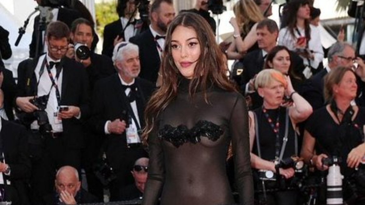 Oyuncu Dilan Çiçek Deniz'in Cannes tarzı sosyal medyada olay oldu!