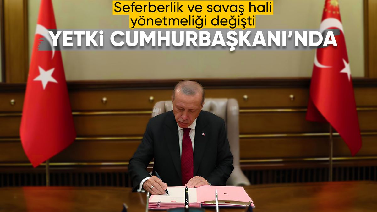 Seferberlik ve Savaş Hali Yönetmeliği Resmi Gazete'de