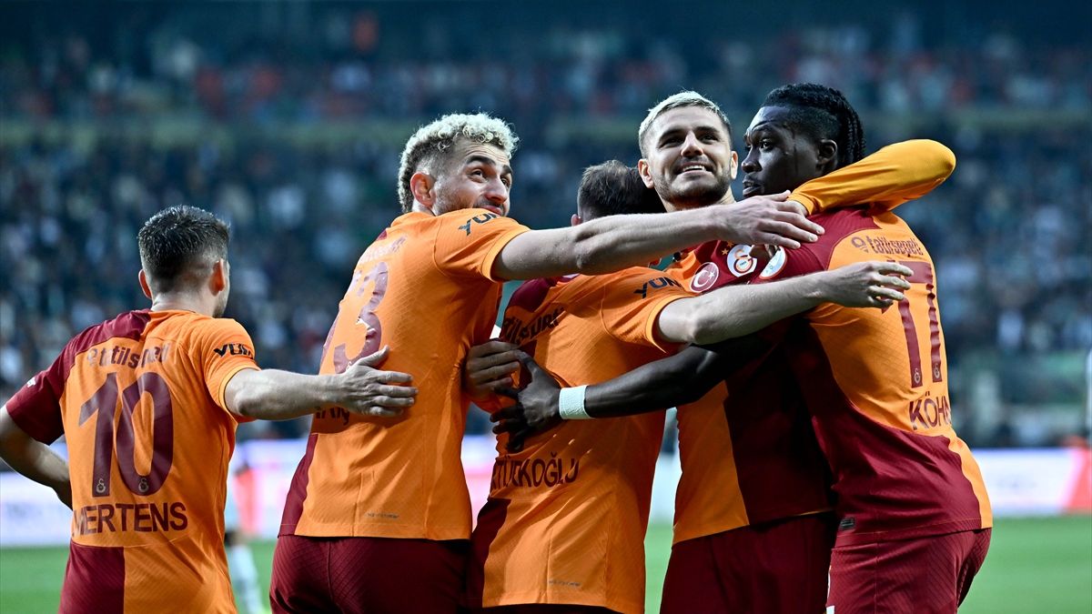 Galatasaray, Konyaspor'u yenerek Süper Lig'de şampiyonluğa ulaştı