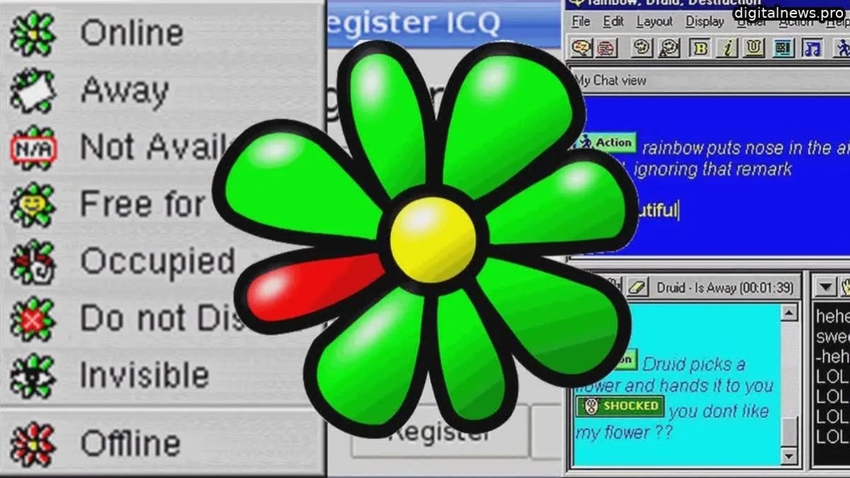 Bir dönemin popüler sohbet uygulaması ICQ kapanıyor