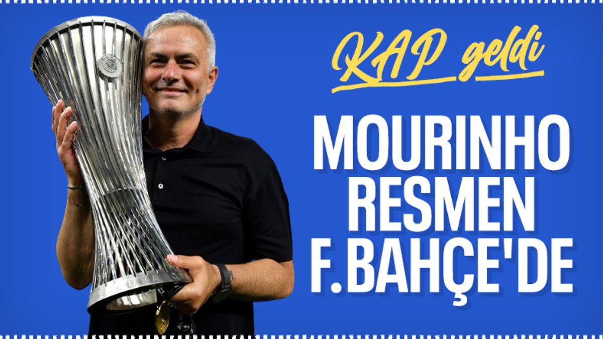 Fenerbahçe'den Jose Mourinho Açıklaması