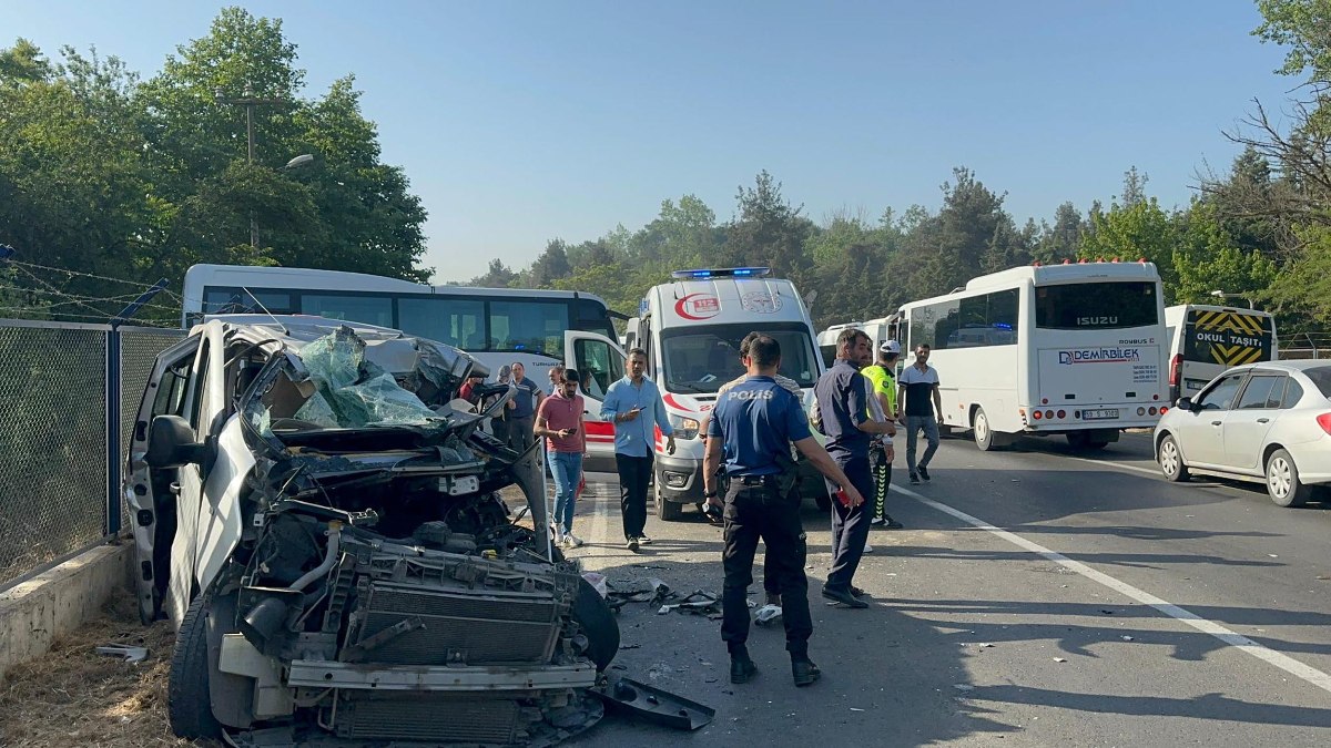 Tekirdağ'da korkunç kaza: 2 ölü 9 yaralı