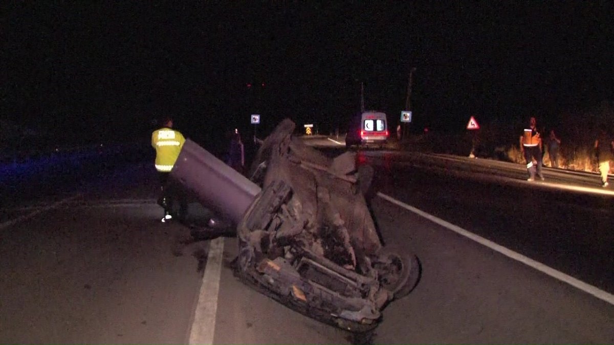 İstanbul'da otomobil takla attı: 1 yaralı