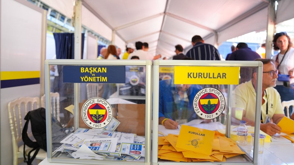 Fenerbahçe başkanlık seçiminde rekor oy kullanıldı