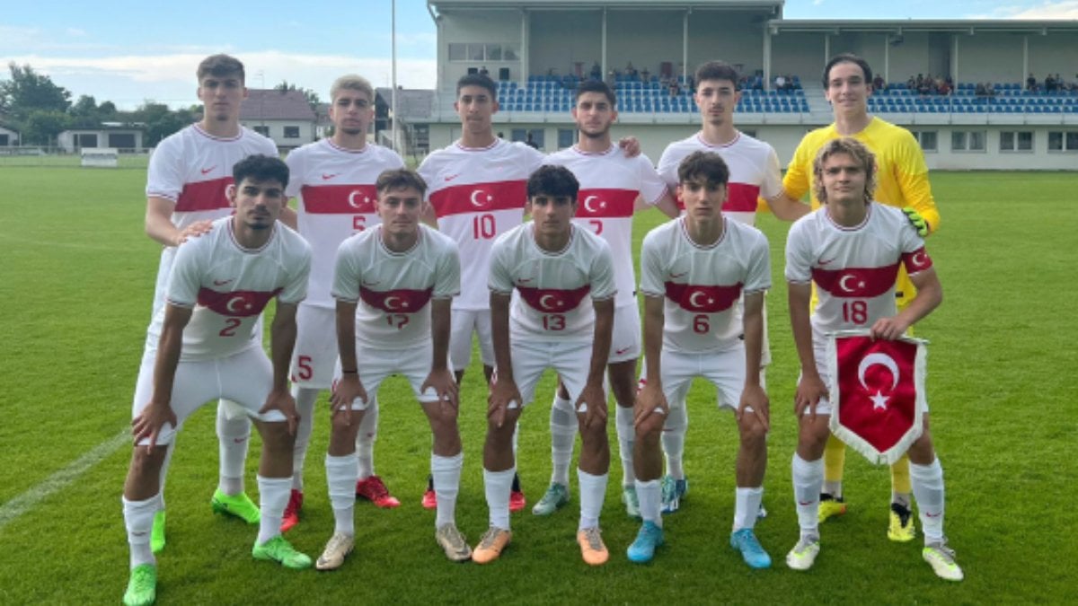 U18 Milli Takım futbolcuları, Zagreb’de YKS’ye girdi