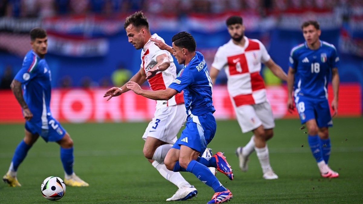 EURO 2024'te Hırvatistan ile İtalya berabere kaldı