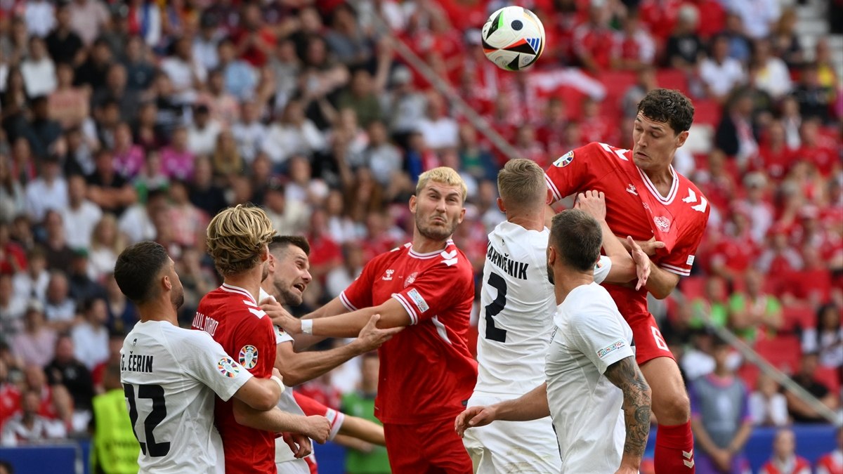 Danimarka sıralamada Slovenya'yı nasıl geçti? EURO 2024'te ilginç gelişme