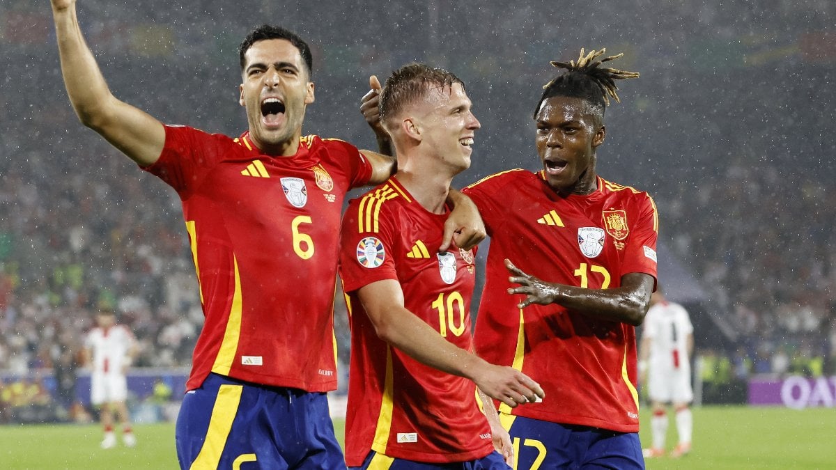 EURO 2024'te İspanya, Gürcistan'ı 4 golle mağlup etti