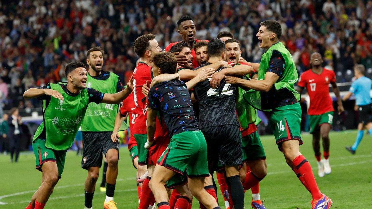 EURO 2024'te Slovenya'yı penaltılarla eleyen Portekiz çeyrek finalde