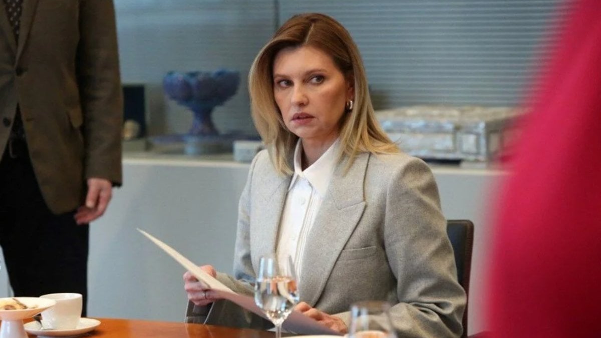 Ukrayna First Lady'si Olena'ya komplo