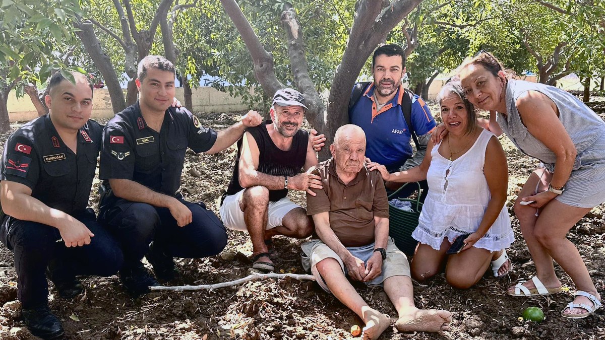 Muğla'da kayıp vatandaş portakal bahçesinde uyurken bulundu