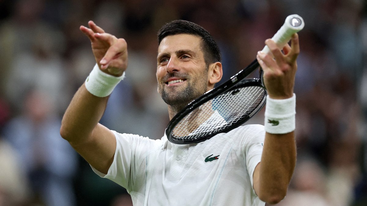 Novak Djokovic, Wimbledon'da çeyrek finale yükseldi