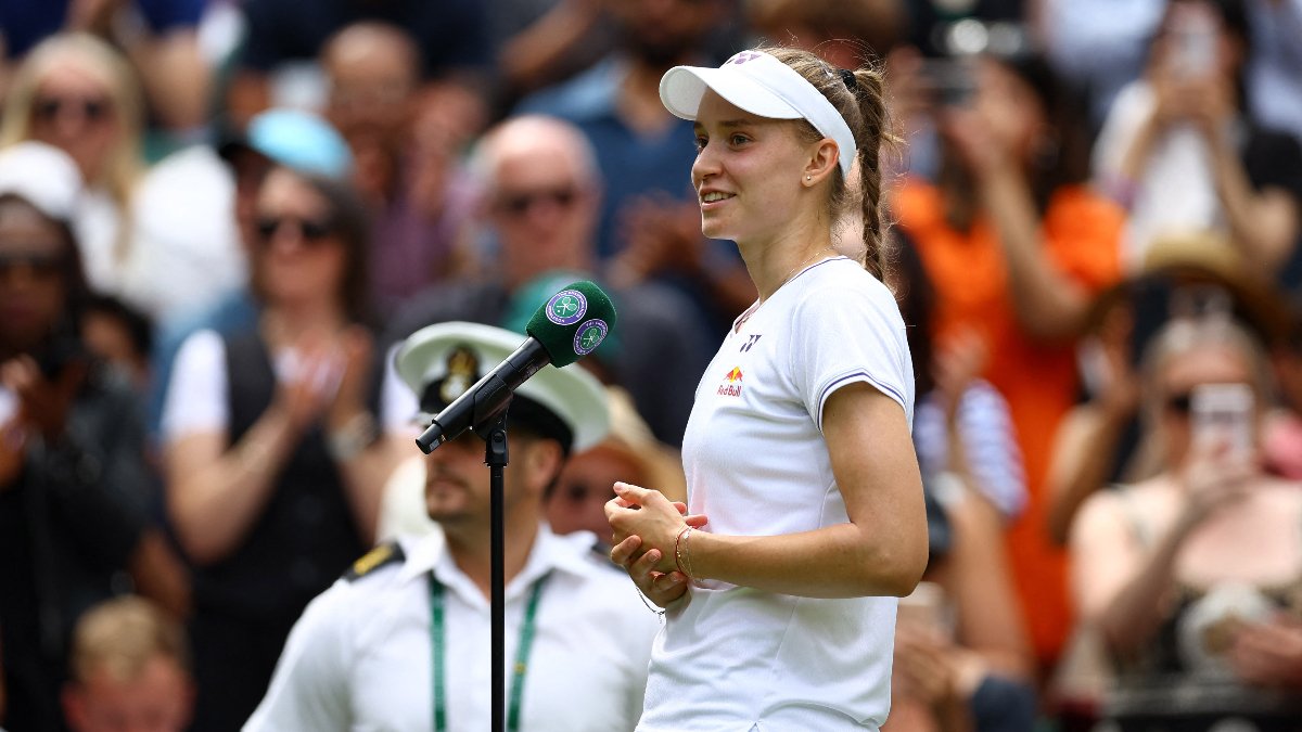 Elena Rybakina ve Barbora Krejcikova, Wimbledon'da son 4'e kaldı