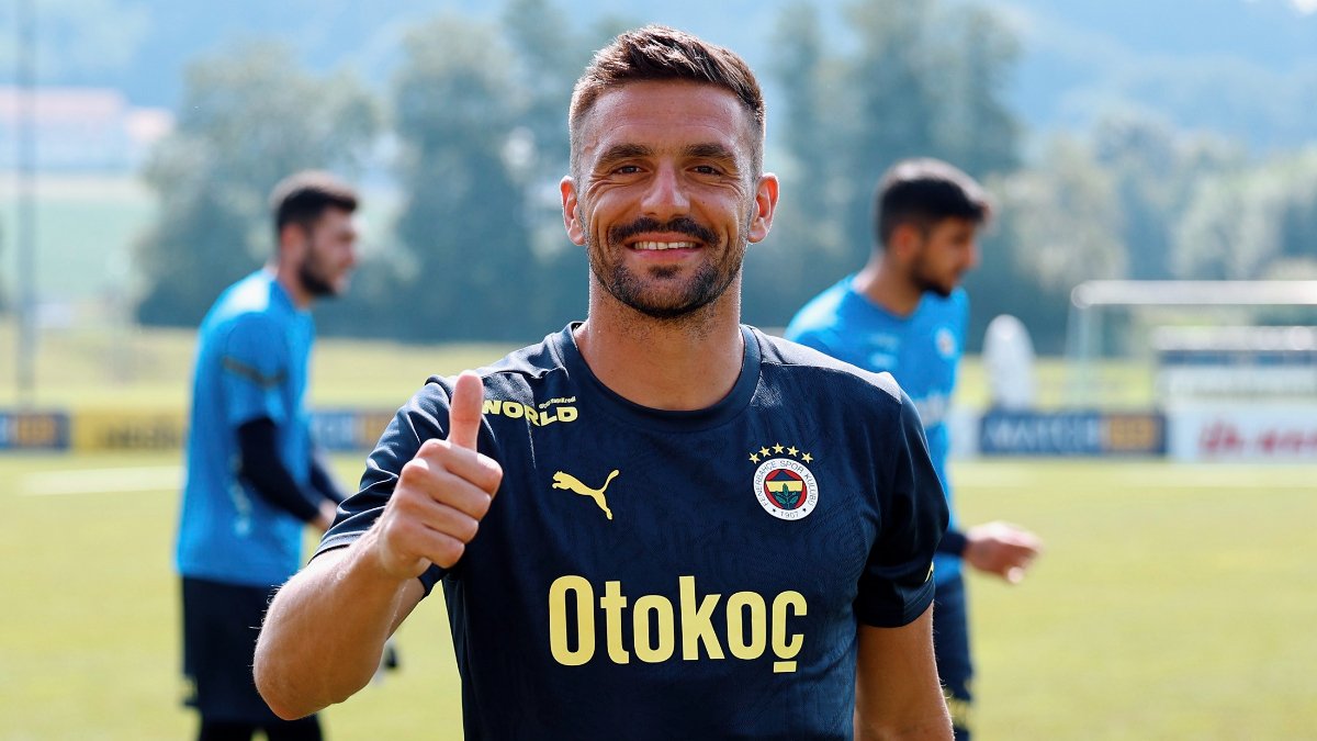 Dusan Tadic döndü! Fenerbahçe çalışmalarına devam etti