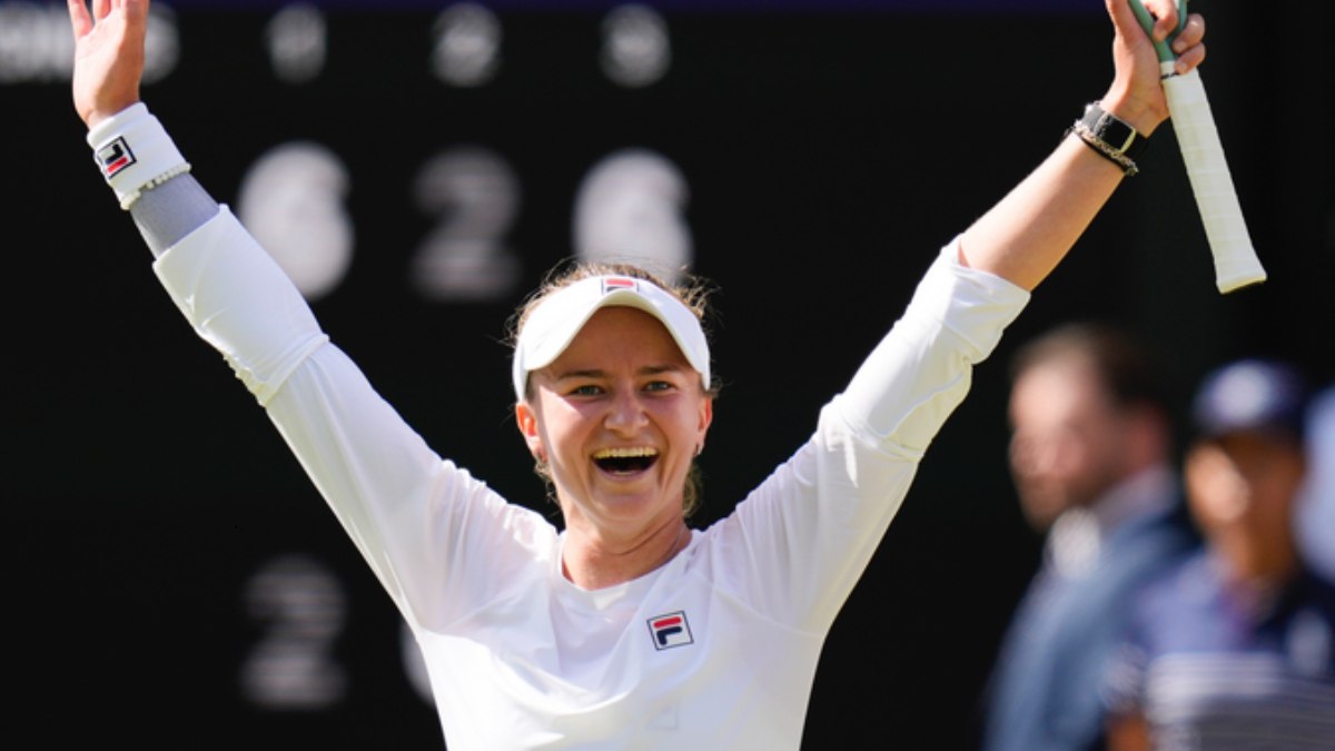 Wimbledon Kadınlar'da şampiyon Krejcikova