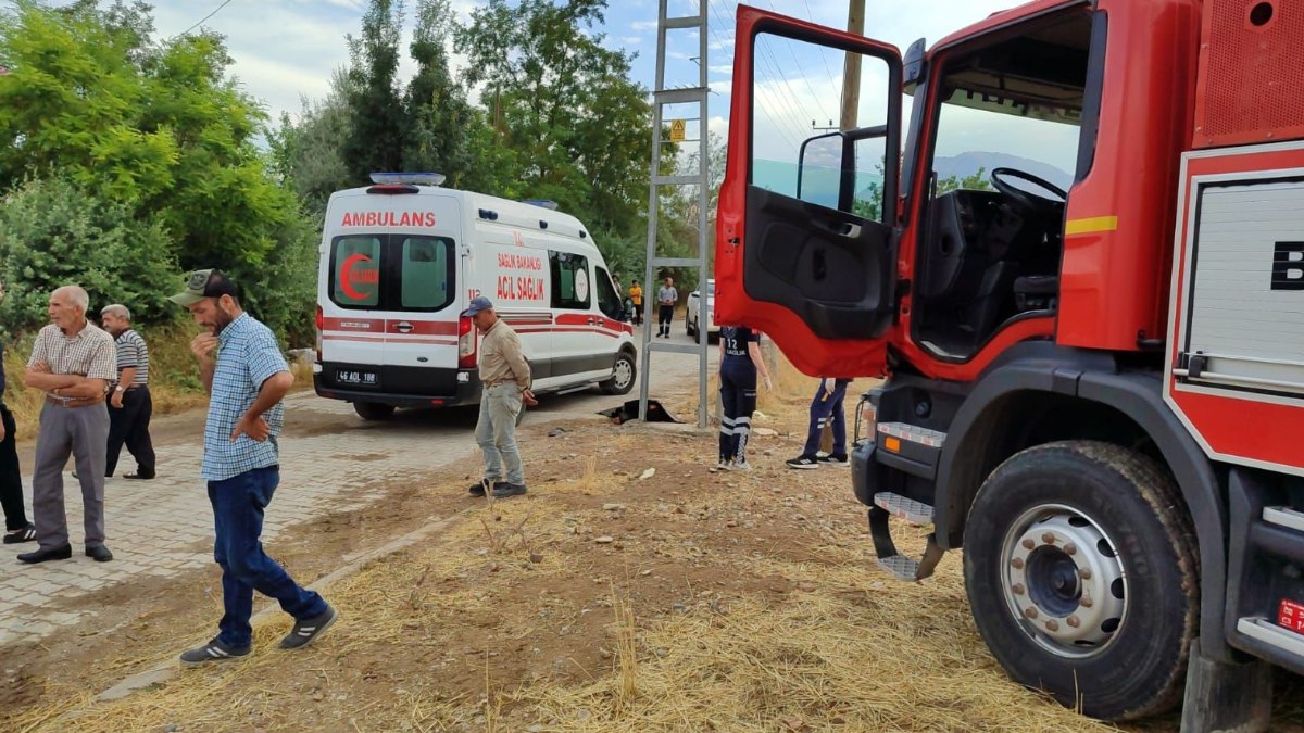 Kahramanmaraş'ta elektrik akımına kapılan genç öldü