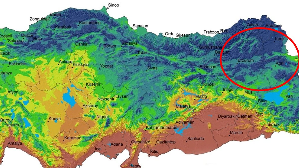 Erzurum, Kars, Ardahan, Ağrı; resmi uyarı geldi! Bu saatlere dikkat edin