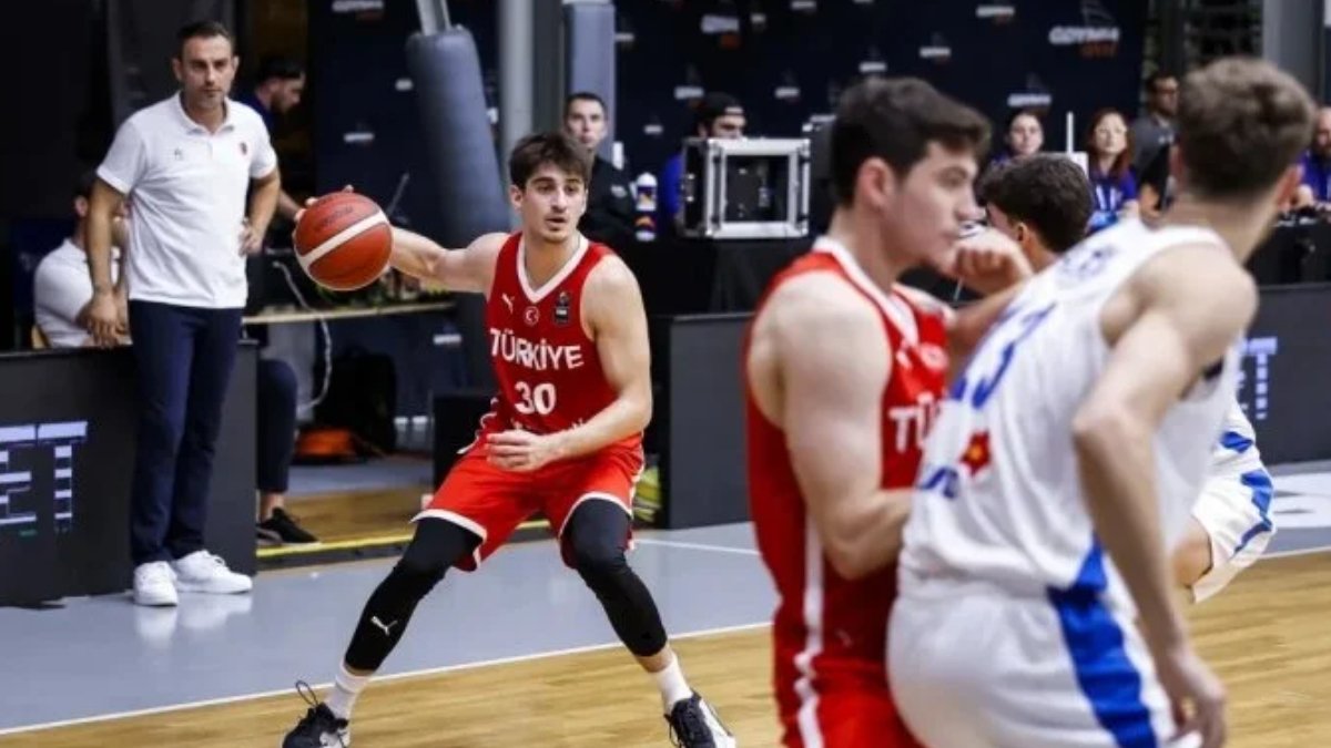 U20 Erkek Basketbol Takımı, İsrail'e farklı yenildi