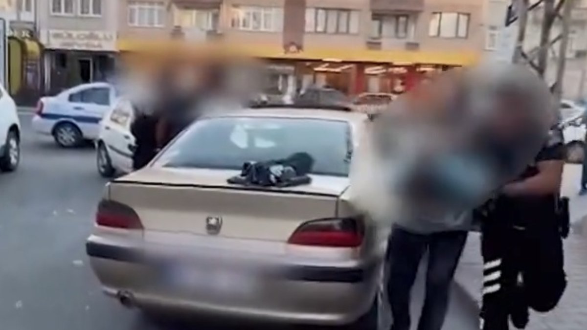 Kayseri'de polisten kaçan biri firari hükümlü 2 kişi yakalandı