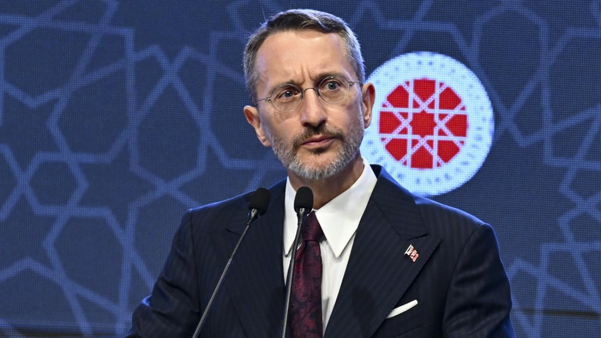 Fahrettin Altun'dan taziye mesajı