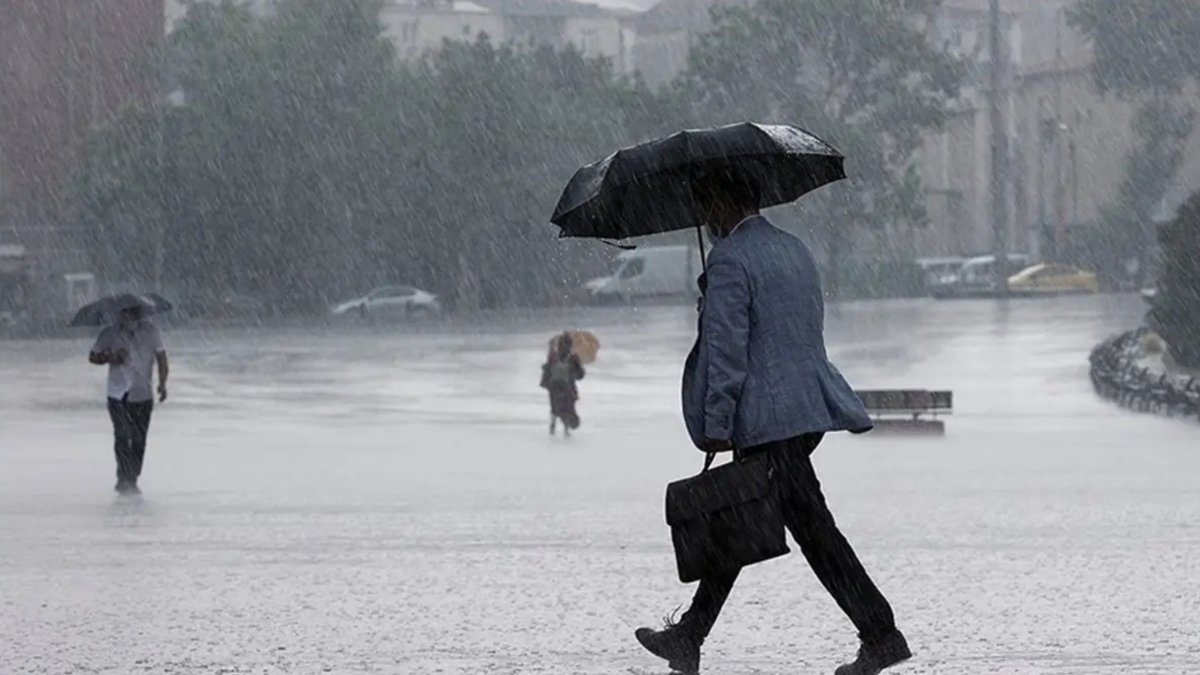 İstanbul dahil 11 il için sağanak uyarısı