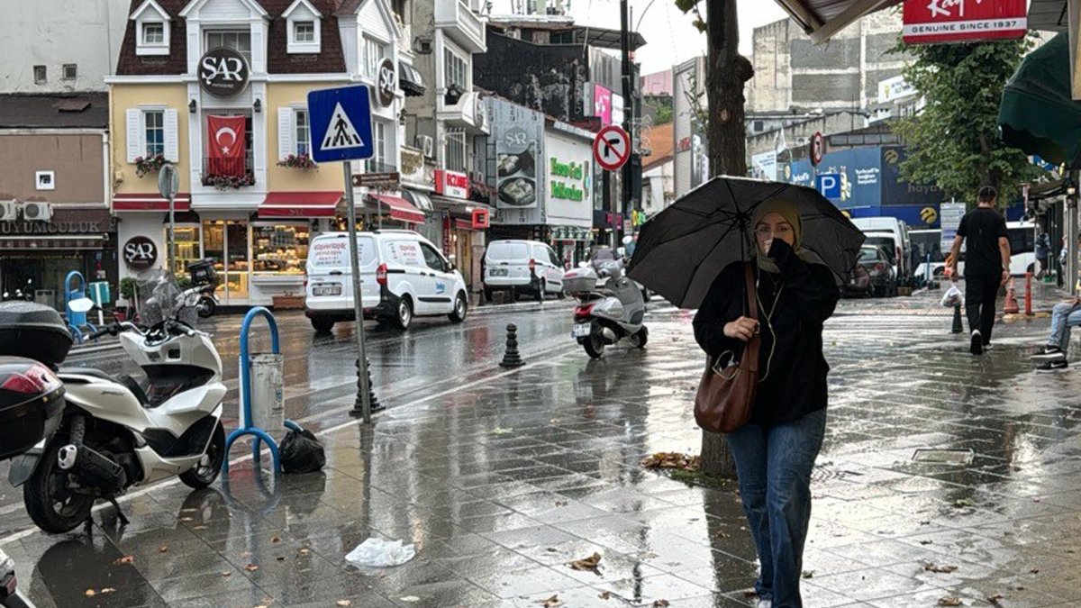 Tekirdağ'ı sağanak vurdu