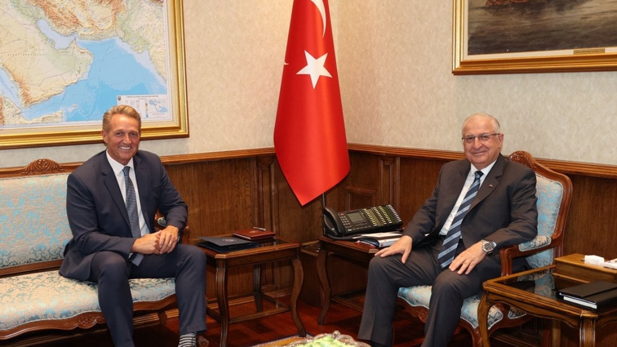 Yaşar Güler, ABD'nin Ankara Büyükelçisi Flake'i kabul etti