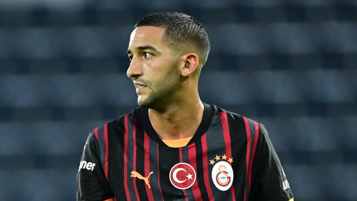 Galatasaray'da Hakim Ziyech, performansıyla öne çıkıyor