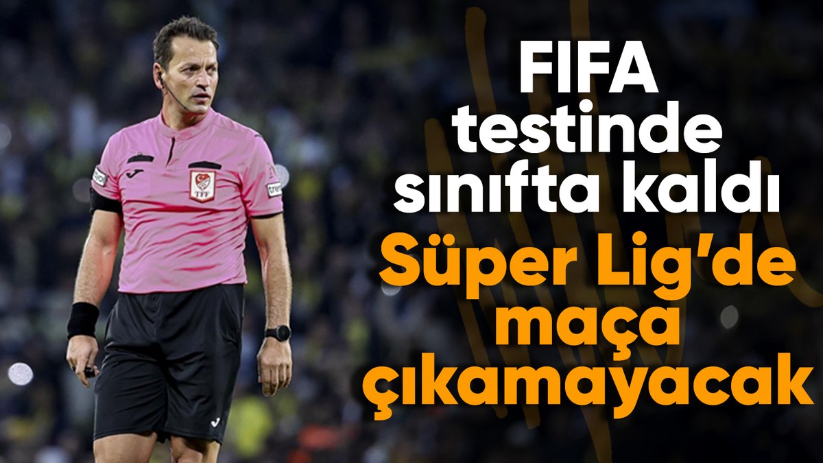 Volkan Bayarslan, who couldn’t cross the FIFA exams, won’t be able to handle a recreation within the Tremendous League