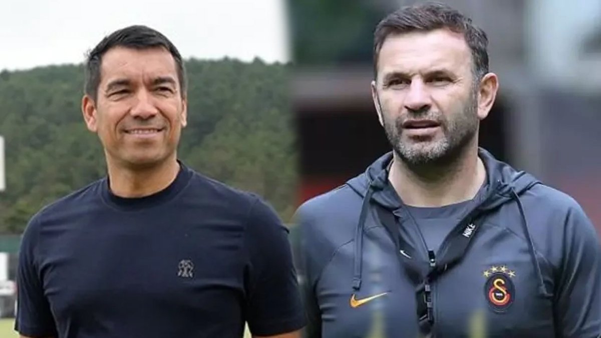 Okan Buruk ve Giovanni van Bronckhorst'un taktikleri hazır