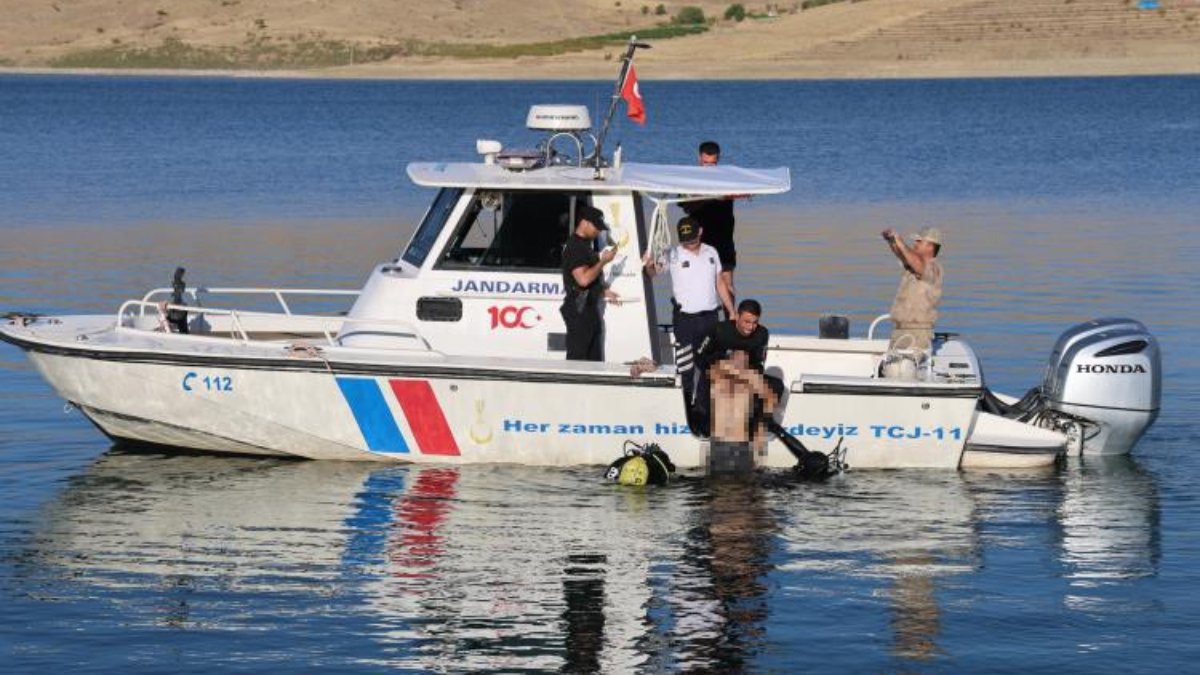 Elazığ'da baraj gölünde kaybolan gencin cansız bedenine ulaşıldı