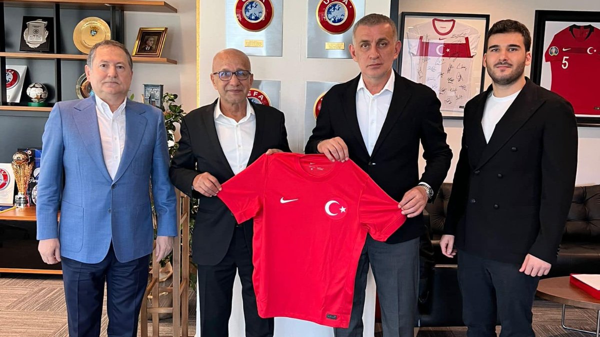 Hatayspor, İbrahim Hacıosmanoğlu'nu ziyaret etti