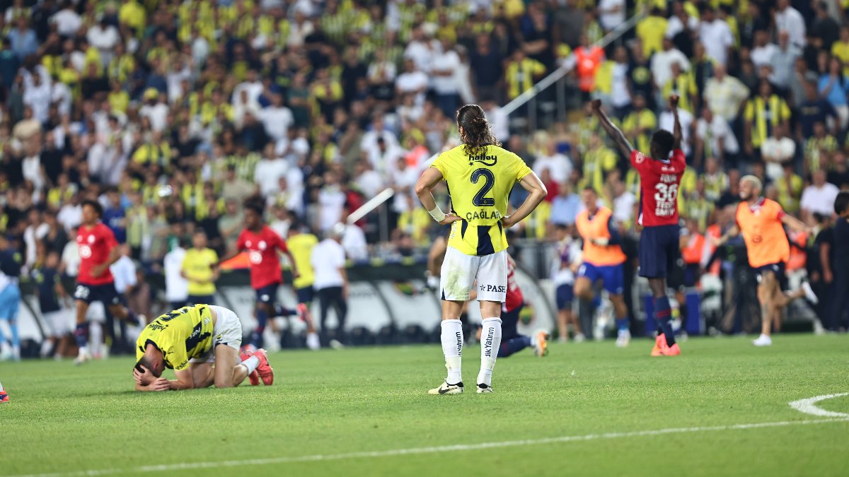 Temsilcimiz Fenerbahçe, Lille'e elendi! UEFA Avrupa Ligi'nde devam edeceğiz