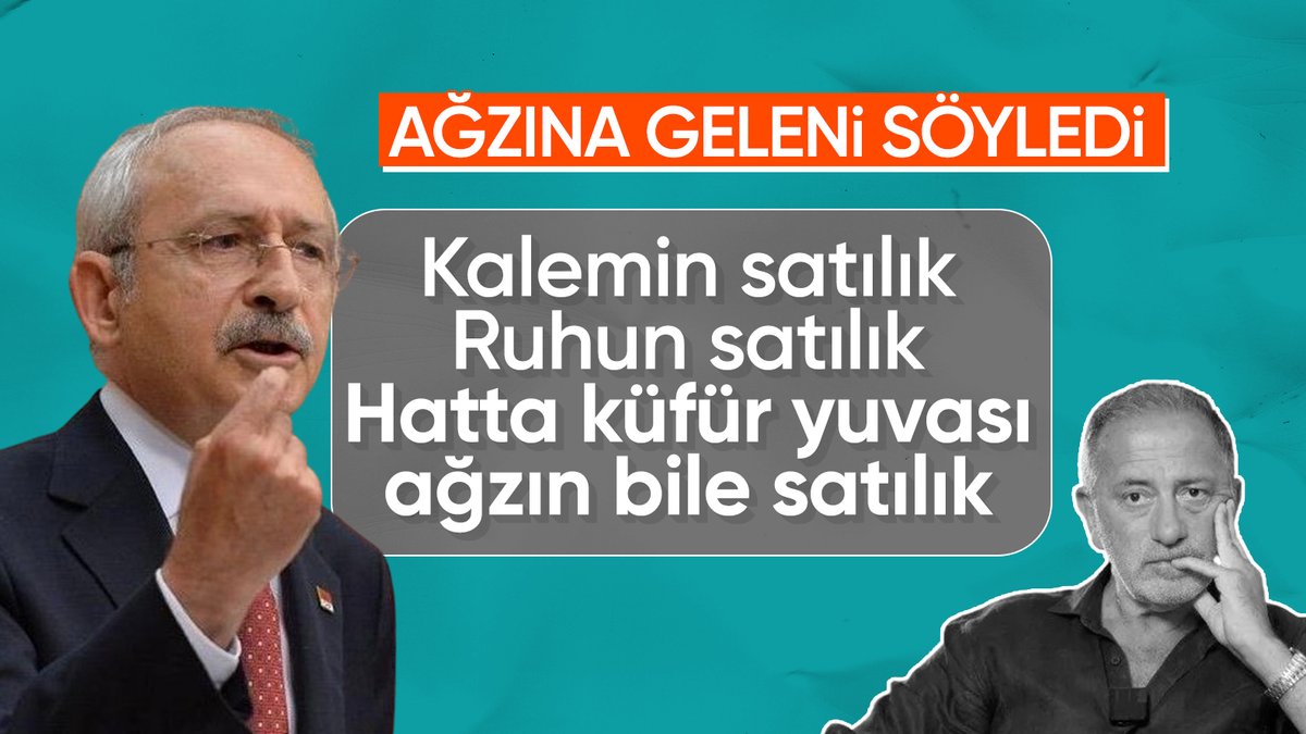 Kemal Kılıçdaroğlu'ndan Fatih Altaylı'ya sert sözler