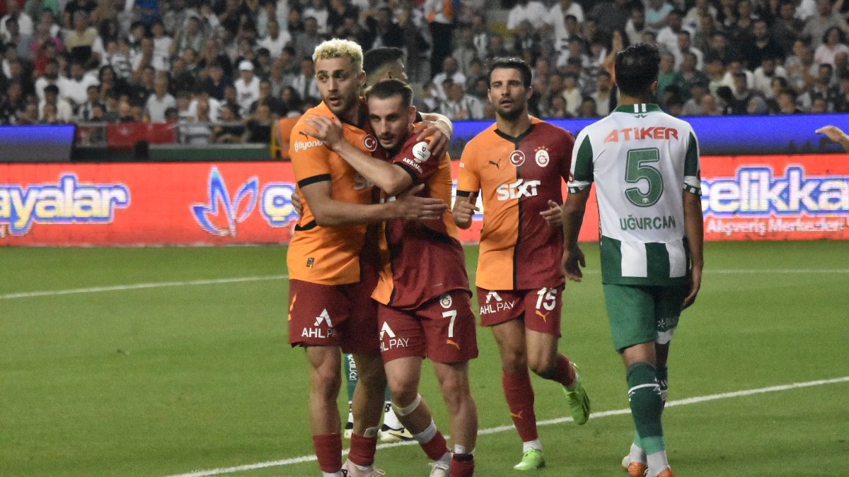 Galatasaray, Konyaspor deplasmanında kazandı