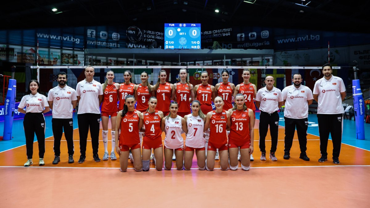 Türkiye 20 Yaş Altı Kadın Milli Voleybol Takımı, Avrupa Şampiyonu oldu