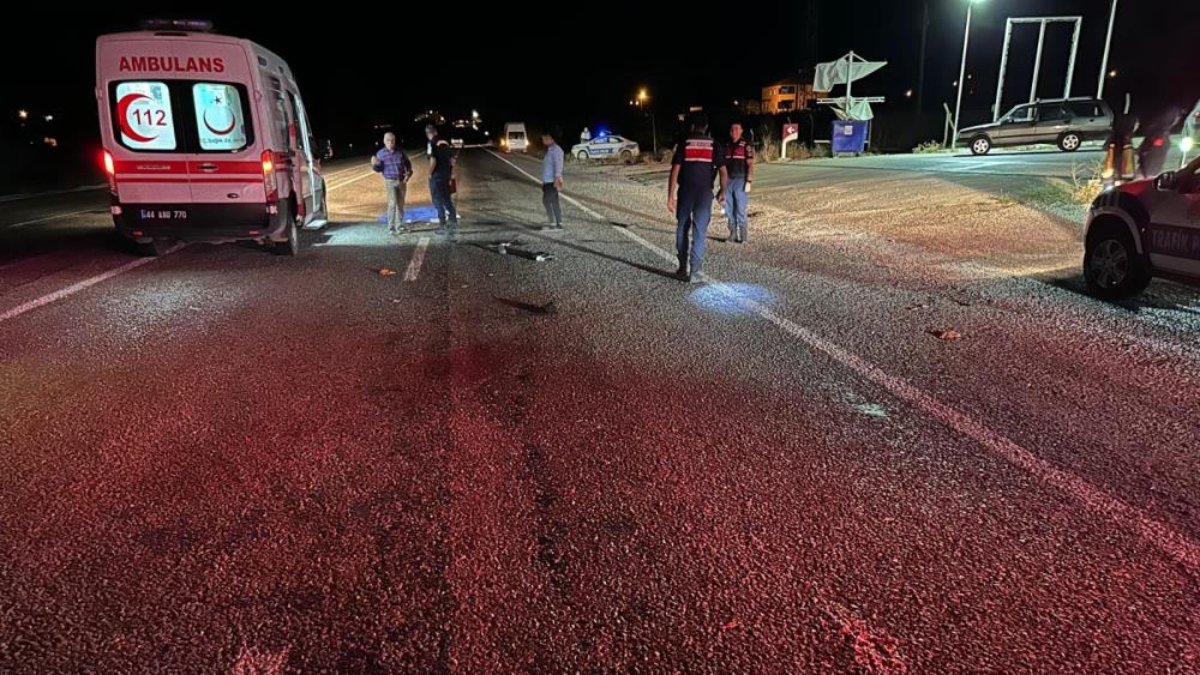 Malatya'da otomobilin çarptığı yaşlı kadını başka bir araç ezdi