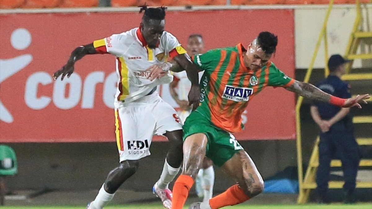 Alanyaspor ile Göztepe berabere kaldı