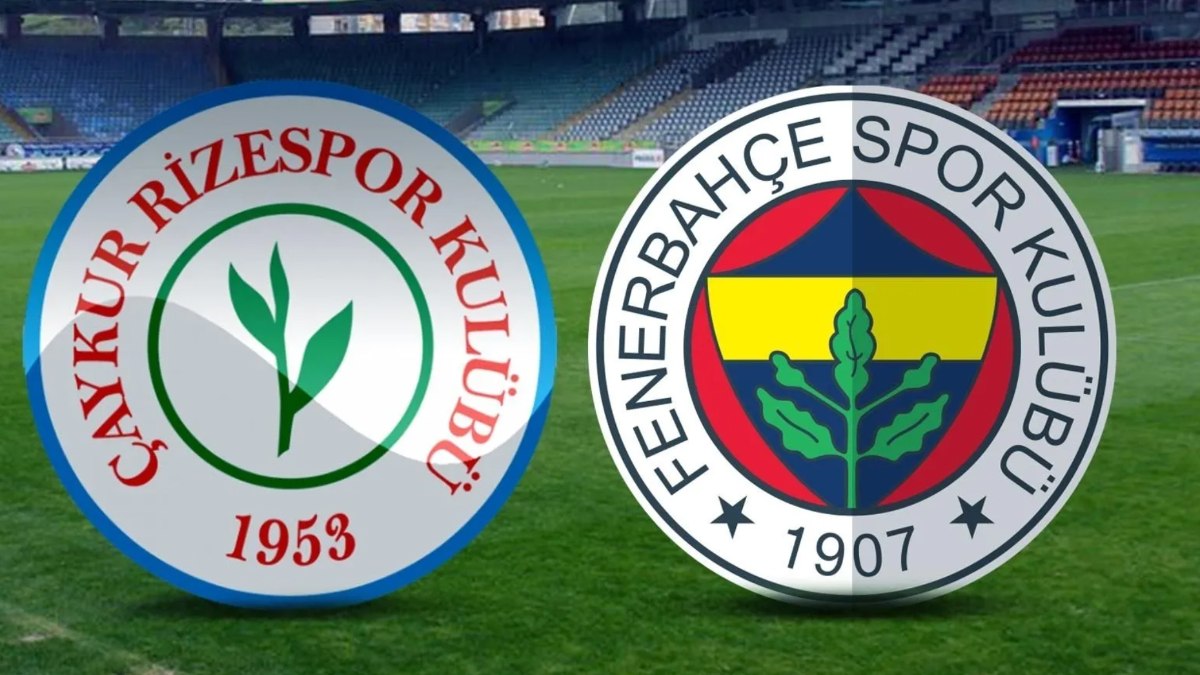Çaykur Rizespor - Fenerbahçe maçı ne zaman, saat kaçta ve hangi kanalda?
