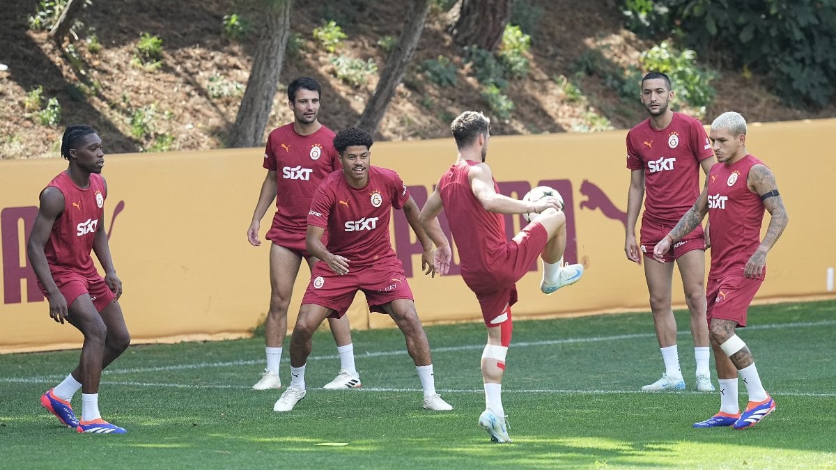 Galatasaray'da Young Boys hazırlıkları sürdü