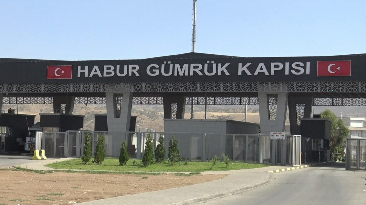 Habur Sınır Kapısı'nda gümrük muhafaza memurlarına saldırı