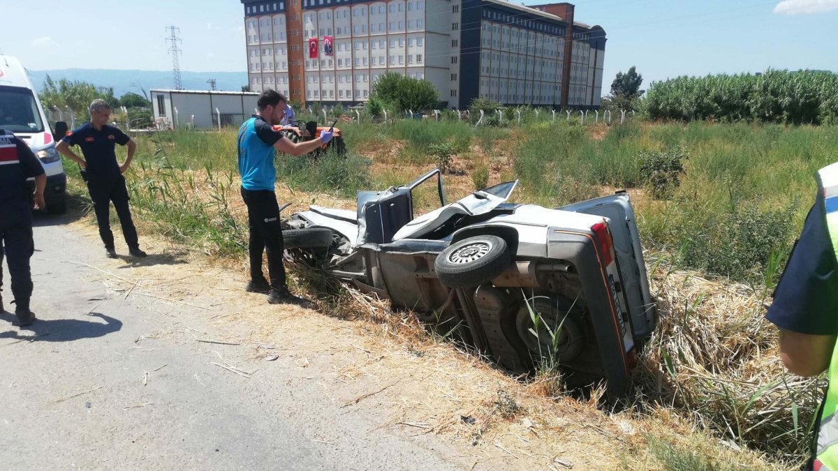 Aydın'da düğün dönüşü kaza: 1 ölü, 6 yaralı