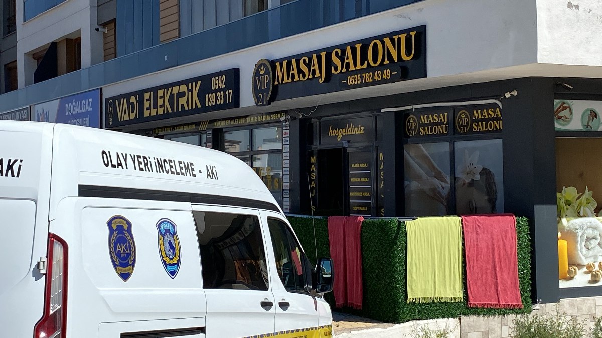 Konya'da genç kadın masaj salonunda ölü bulundu