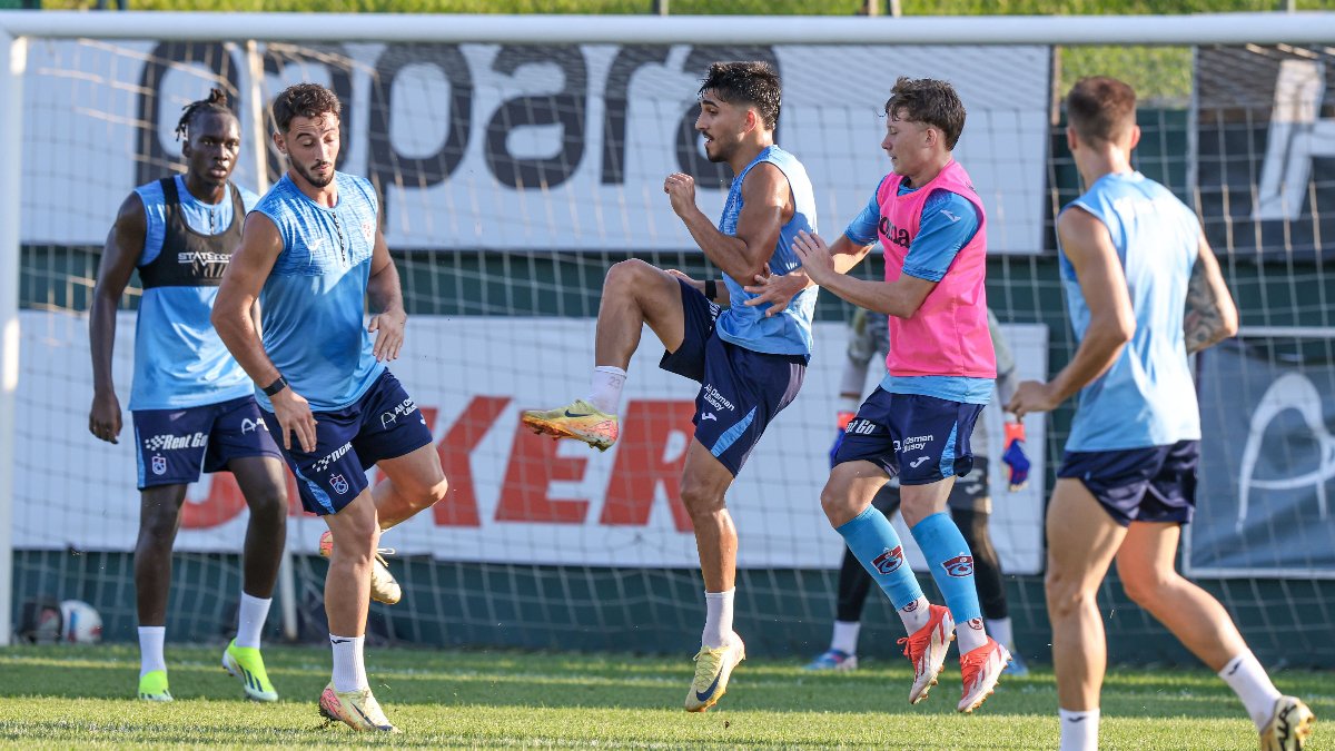 Trabzonspor, Beşiktaş maçının hazırlıklarını sürdürüyor