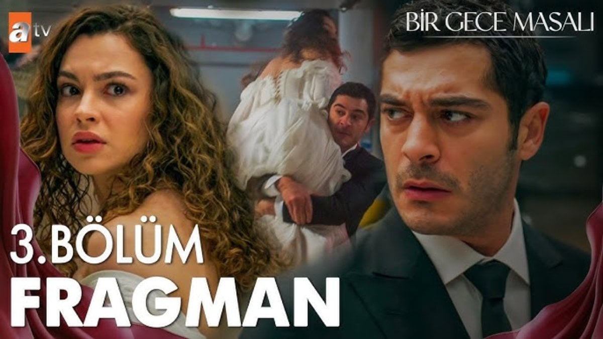 Bir Gece Masalı 3. bölüm 1. fragmanı: Mahir, Canfeza'yı kaçırıyor! 