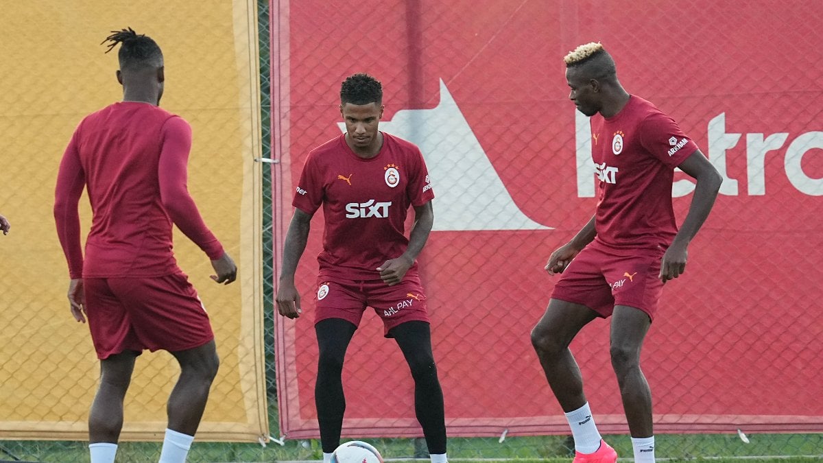 Galatasaray'da Gaziantep FK maçının hazırlıkları sona erdi