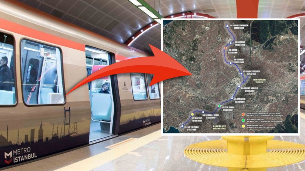 İstanbul’un trafik çilesine nokta! Dev metro hattı geliyor: İşte açılış tarihi ve istasyonlar