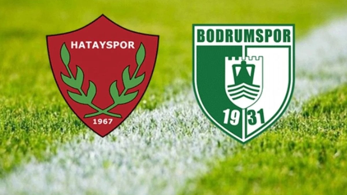 Hatayspor - Bodrumspor maçı ne zaman, saat kaçta ve hangi kanalda?