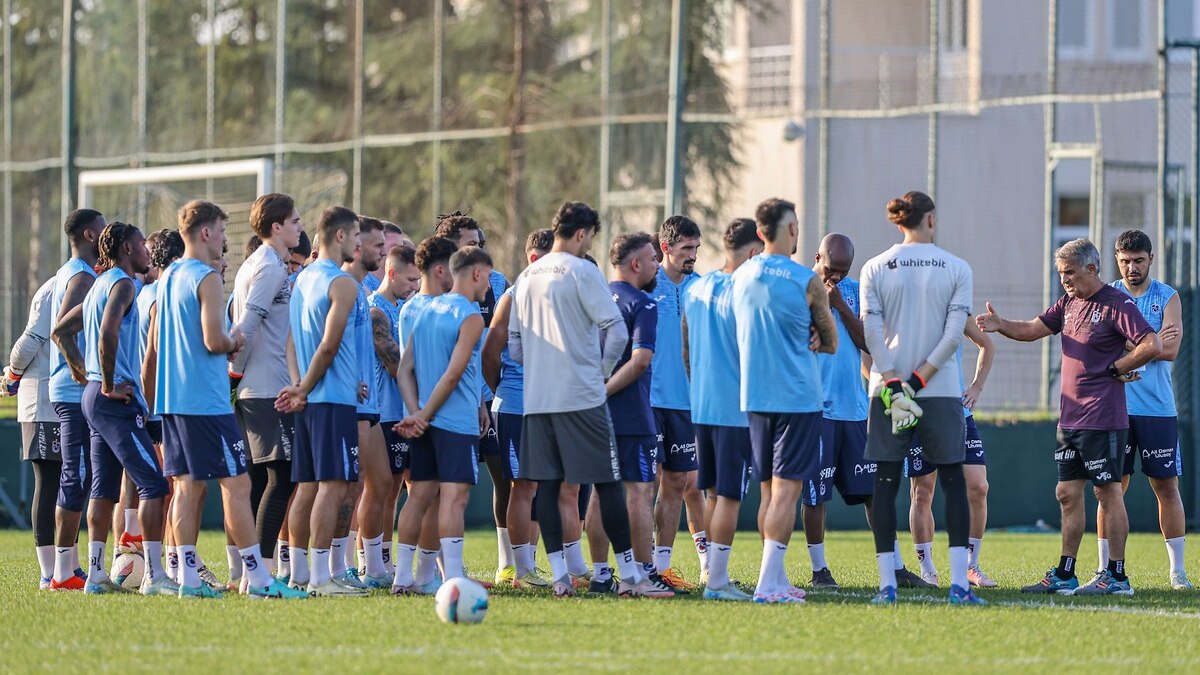 Trabzonspor'da Şenol Güneş'ten sert uyarı