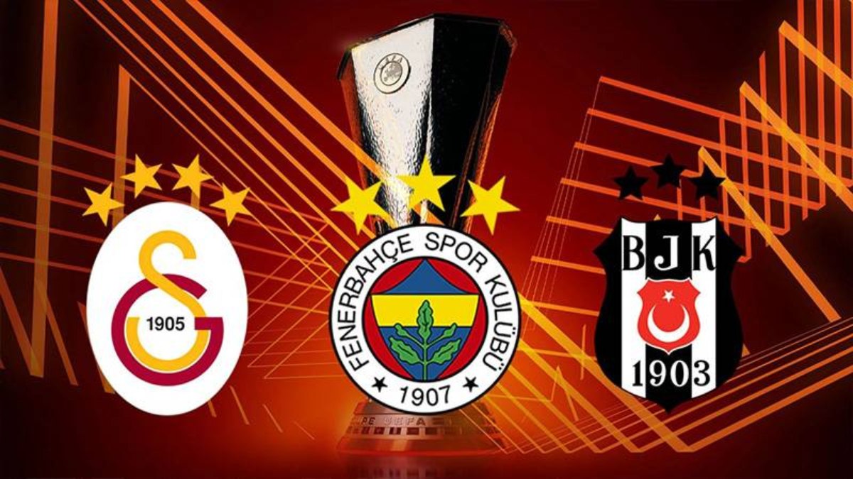 Avrupa Ligi'nde 3 maç TRT 1'de yayınlanacak! Galatasaray, Fenerbahçe ve Beşiktaş'ın maçı şifresiz kanalda mı?